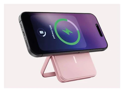 Powerbank Magnético Fresh 'n Rebel 5000 mAh USB-C - Pastel Pink - Image 2