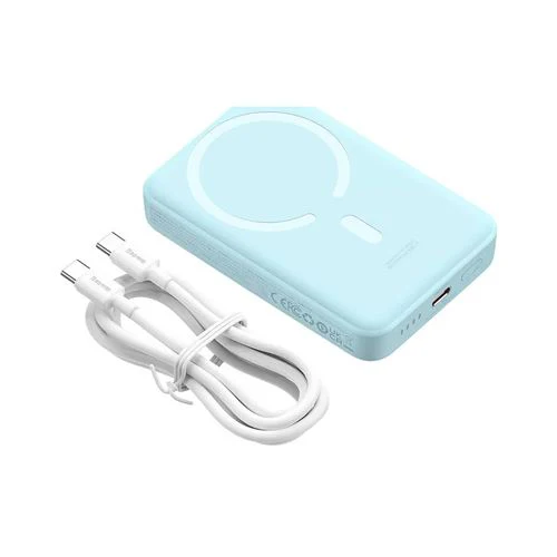 Powerbank Magnético Baseus Magnetic Mini Wireless 10000mAh  - Azul - Image 2