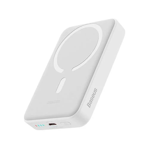 Powerbank Magnético Baseus Magnetic Mini Wireless 10000mAh - Branco