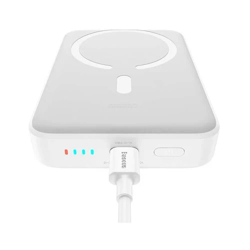 Powerbank Magnético Baseus Magnetic Mini Wireless 10000mAh - Branco - Image 4