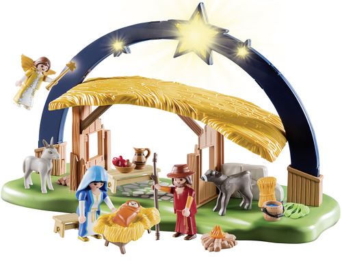 Playmobil Christmas 9494 - Presépio com Luz - Image 2