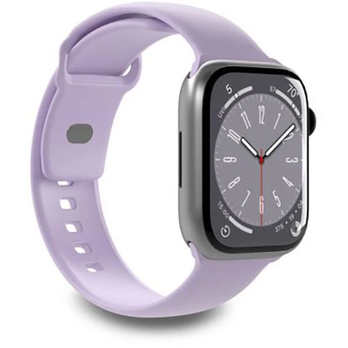 Bracelete Silicone Puro Icon para Apple Watch 42-49mm - Lilás - Image 3