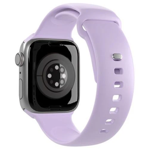 Bracelete Silicone Puro Icon para Apple Watch 42-49mm - Lilás - Image 4