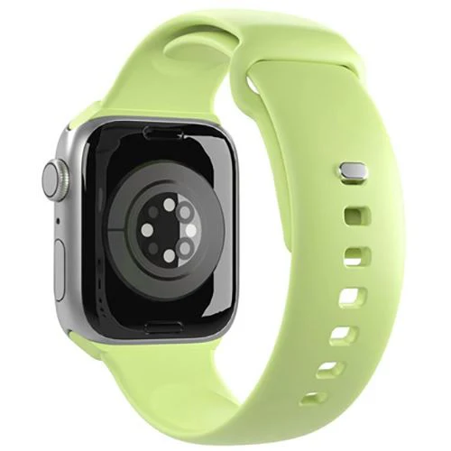 Bracelete Silicone Puro Icon para Apple Watch 42-49mm - Verde Matcha - Image 4