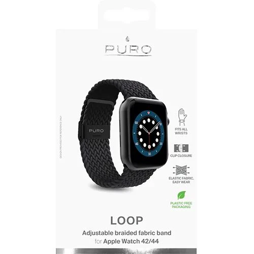 Bracelete Loop Puro para Apple Watch 44mm - Preta - Image 4