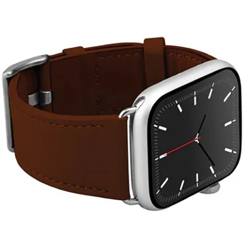 Bracelete Puro E-Classic para Apple Watch 42/44/45/49mm - Castanha - Image 4