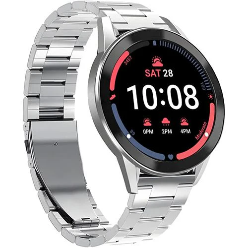Bracelete Aço Inox Puro para Samsung Galaxy Watch 4 / 5 / 6 - Prateada - Image 3