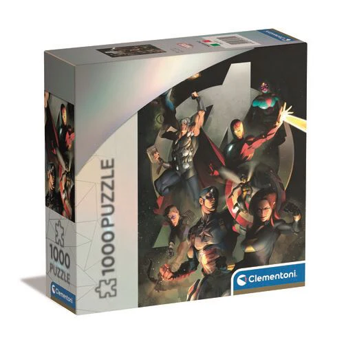 Puzzle 100 Anos Disney Marvel Avengers 1000 Peças - Clementoni