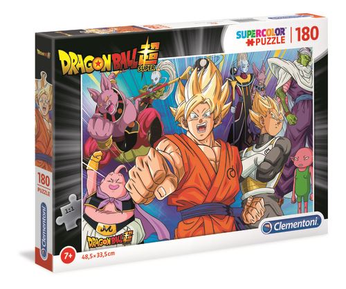 Puzzle Supercolor Dragon Ball 180 Peças - Clementoni