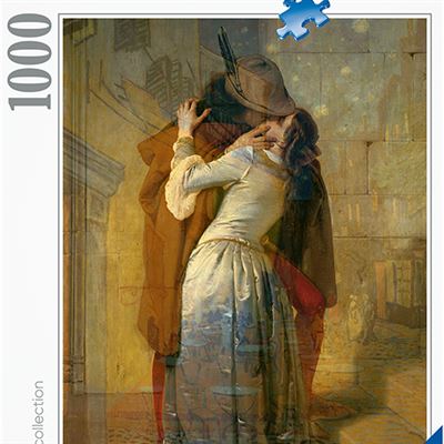 Puzzle Art Collection Hayez: O Beijo - 1000 Peças - Ravensburger