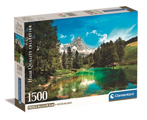 Puzzle Blue Lake - 1500 Peças - Clementoni