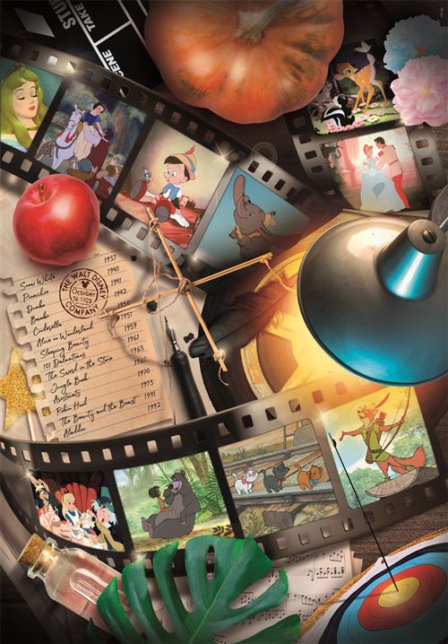 Puzzle Disney Movie Classics Illustrato - 1000 Peças - Clementoni - Image 2