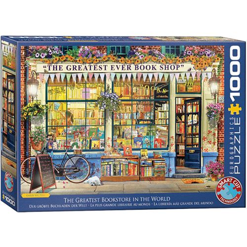 Puzzle Eurographics: The Greatest Ever Bookshop - 1000 Peças - Sig Toys
