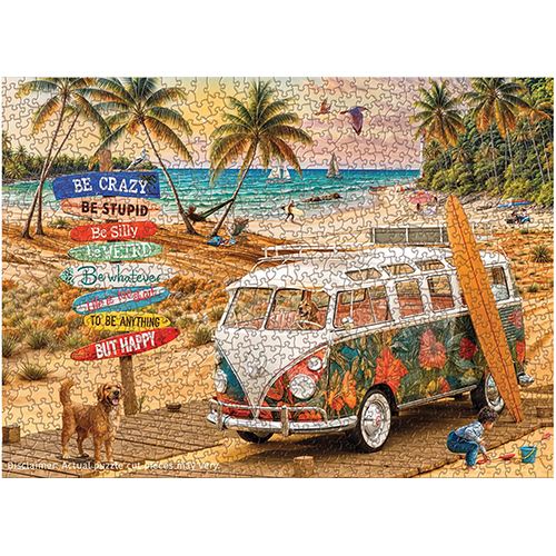 Puzzle Eurographics: Volkswagen Be Happy - 1000 Peças Smart Cut | Inclui Póster - Sig Toys - Image 3