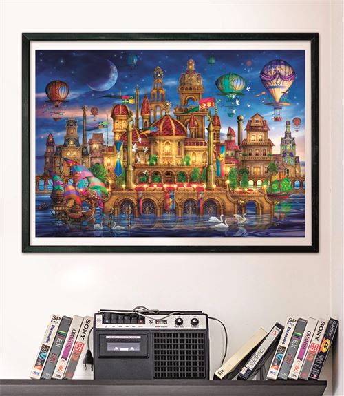 Puzzle High Quality Collection Compact: Downtown - 1000 Peças - Clementoni - Image 3