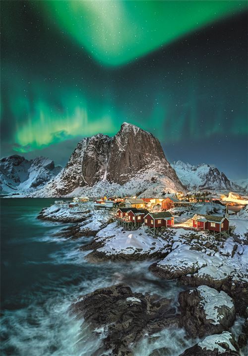 Puzzle High Quality Collection Compact: Lofoten Islands - 1000 Peças - Clementoni - Image 2