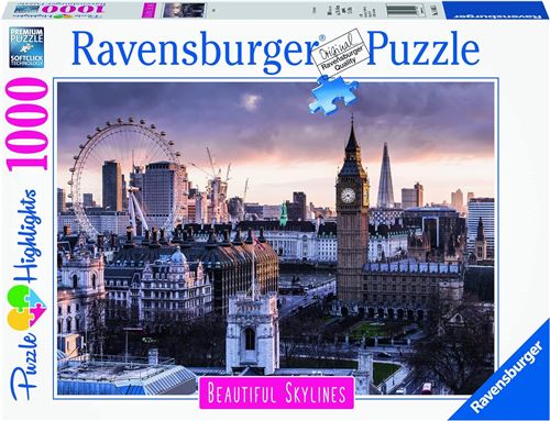 Puzzle Highlights - Londres - 1000 Peças - Ravensburger