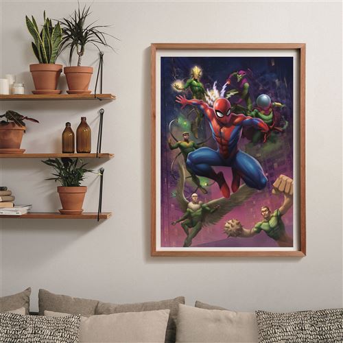 Puzzle Illustrazione Marvel: Spiderman - 1000 Peças - Clementoni - Image 3