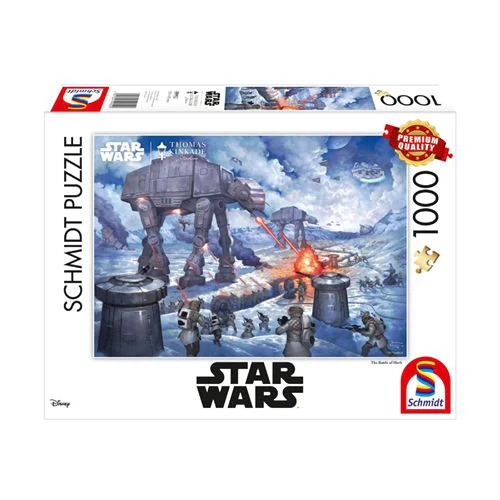 Puzzle Kinkade Star Wars: Hoth - 1000 Peças - Schmidt Puzzle