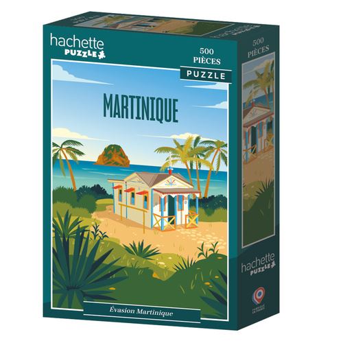 Puzzle Martinica - 500 Peças - Hachette | Nature & Découvertes