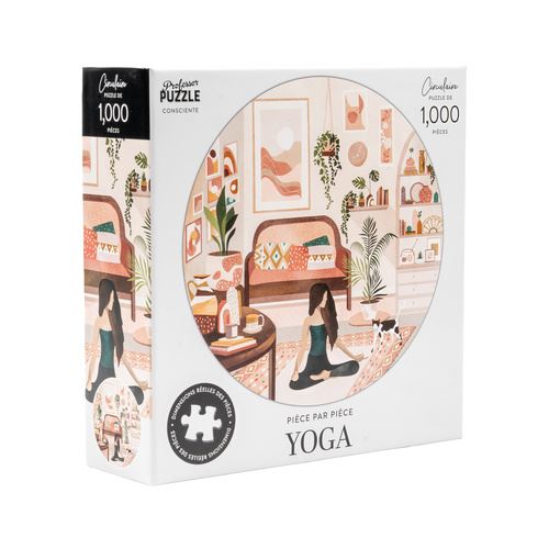 Puzzle Redondo Relaxante - 1000 Peças - Nature & Découvertes