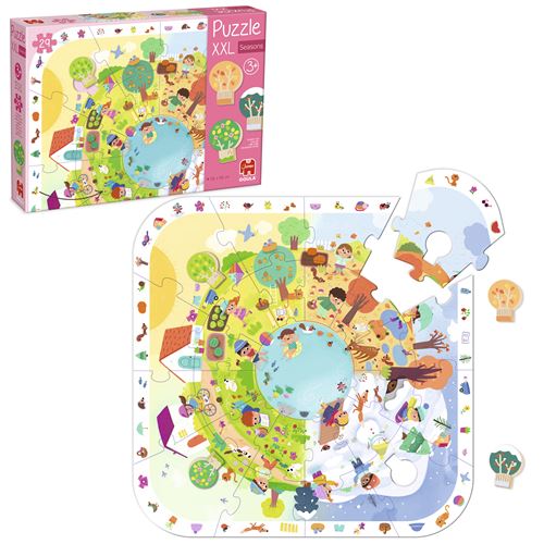 Puzzle Seasons - 25 Peças XXL + 4 Peças - Goula | Diset - Image 2