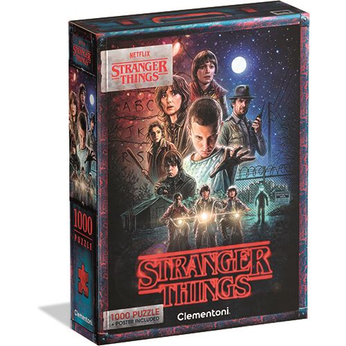 Puzzle Stranger Things | Imagem 1 - 1000 Peças - Clementoni