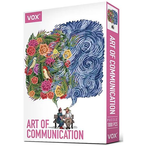 Puzzle Vox: Art Of Communication - 1000 Peças | Inclui Póster - Sig Toys