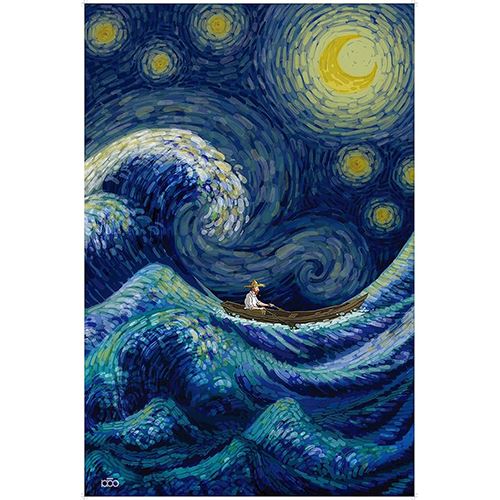 Puzzle Vox: Stormy Night - 1000 Peças | Inclui Póster- Sig Toys - Image 2