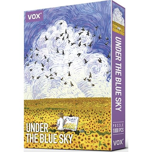 Puzzle Vox: Under The Blue Sky - 1000 Peças |  Inclui Póster - Sig Toys