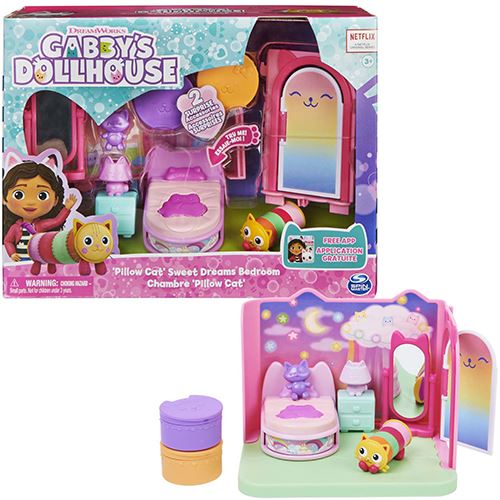 Quarto de Dormir Gabby's Dollhouse -  Doces Sonhos Pillow Cat - Spin Master - Image 8