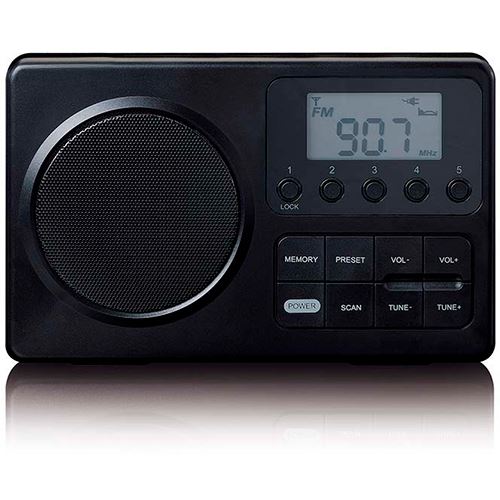Rádio Nedis MPR-035BK - Preto - Image 2