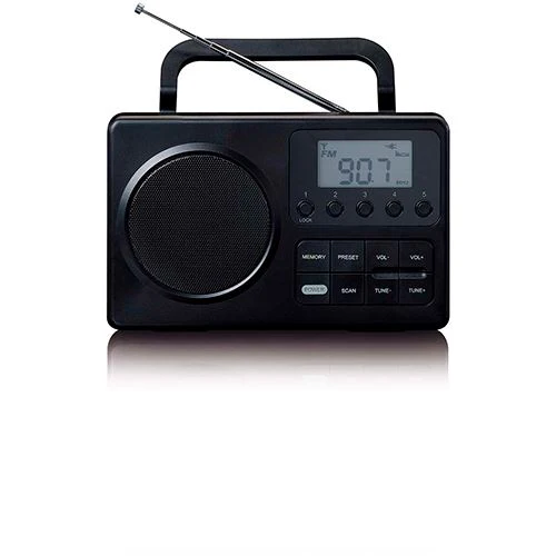 Rádio Nedis MPR-035BK - Preto - Image 3