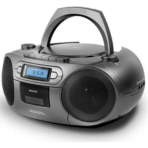 Rádio CD e Bluetooth Aiwa BBTC-550MG - Preto - Image 3