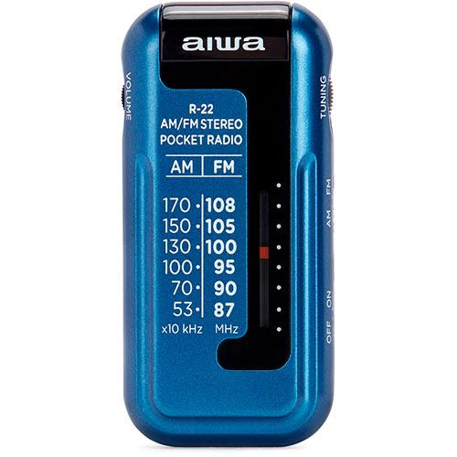 Rádio de Bolso Aiwa R-22BL - Azul - Image 2
