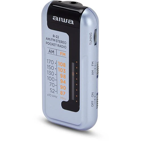 Rádio de Bolso Aiwa R-22SL - Prateado - Image 4
