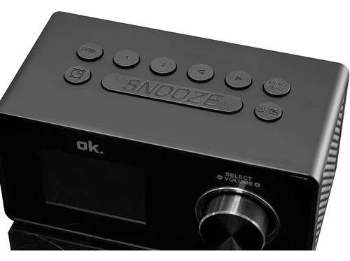 Rádio Despertador OK. OCR 430-B - Image 4