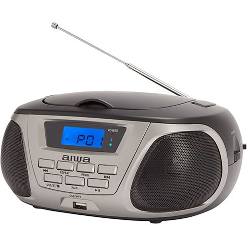 Rádio Portátil Aiwa CD Bluetooth BBTU-300TN
