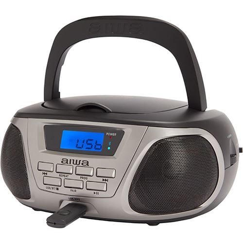 Rádio Portátil Aiwa CD Bluetooth BBTU-300TN - Image 3