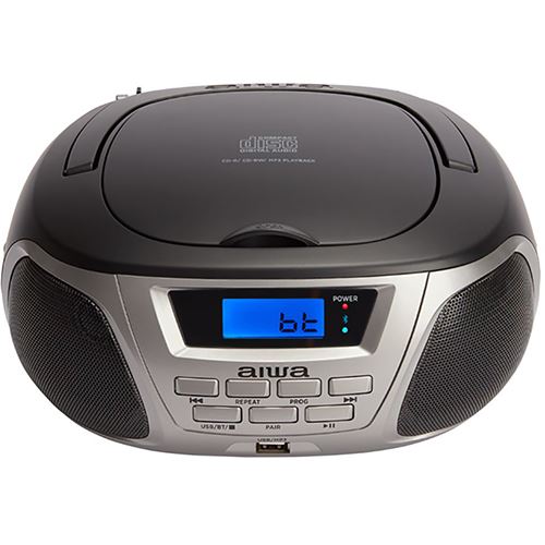 Rádio Portátil Aiwa CD Bluetooth BBTU-300TN - Image 4
