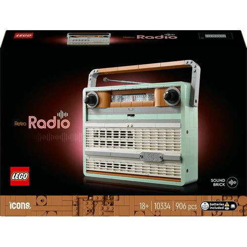 LEGO Icons 10334 - Rádio Retro