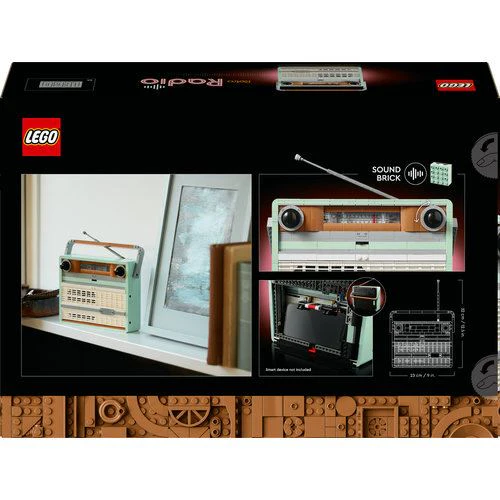 LEGO Icons 10334 - Rádio Retro - Image 9