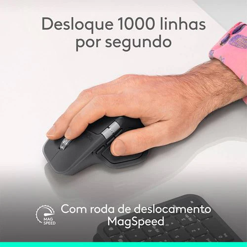 Rato Bluetooth Logitech MX Master 4 - Graphite - Image 9