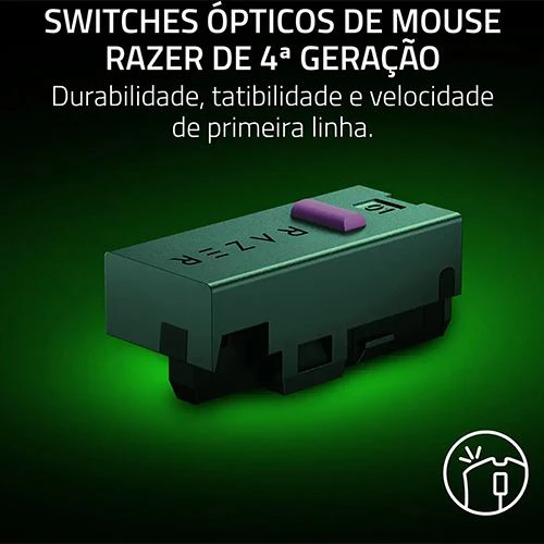 Rato Gaming Razer DeathAdder V4 Pro - Preto - Image 3