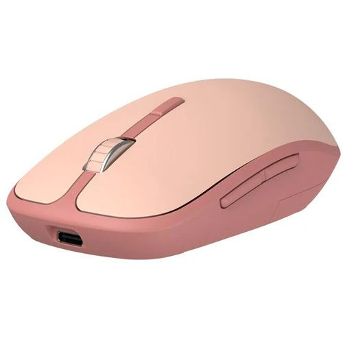 Rato sem Fios Accsup M7116C 2.4G + Bluetooth - Rosa