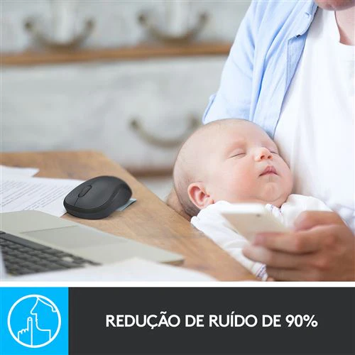 Rato Wireless Logitech M220 - Branco - Image 2
