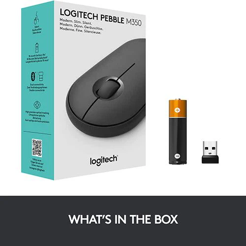 Rato Wireless Logitech Pebble M350 - Grafite - Image 9