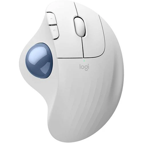 Rato Wireless Logitech Ergo M575S Trackball - Branco