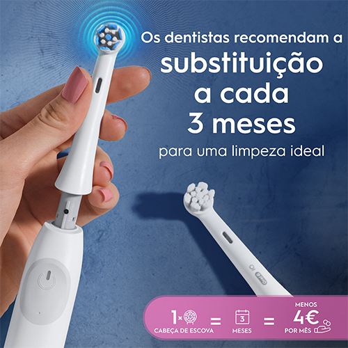 Recargas para Escovas de Dentes Elétrica Oral-B iO Gentle Care - Branco - 6 Unidades - Image 3
