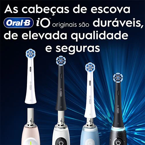Recargas para Escovas de Dentes Elétrica Oral-B iO Gentle Care - Preto - 3 Unidades - Image 5